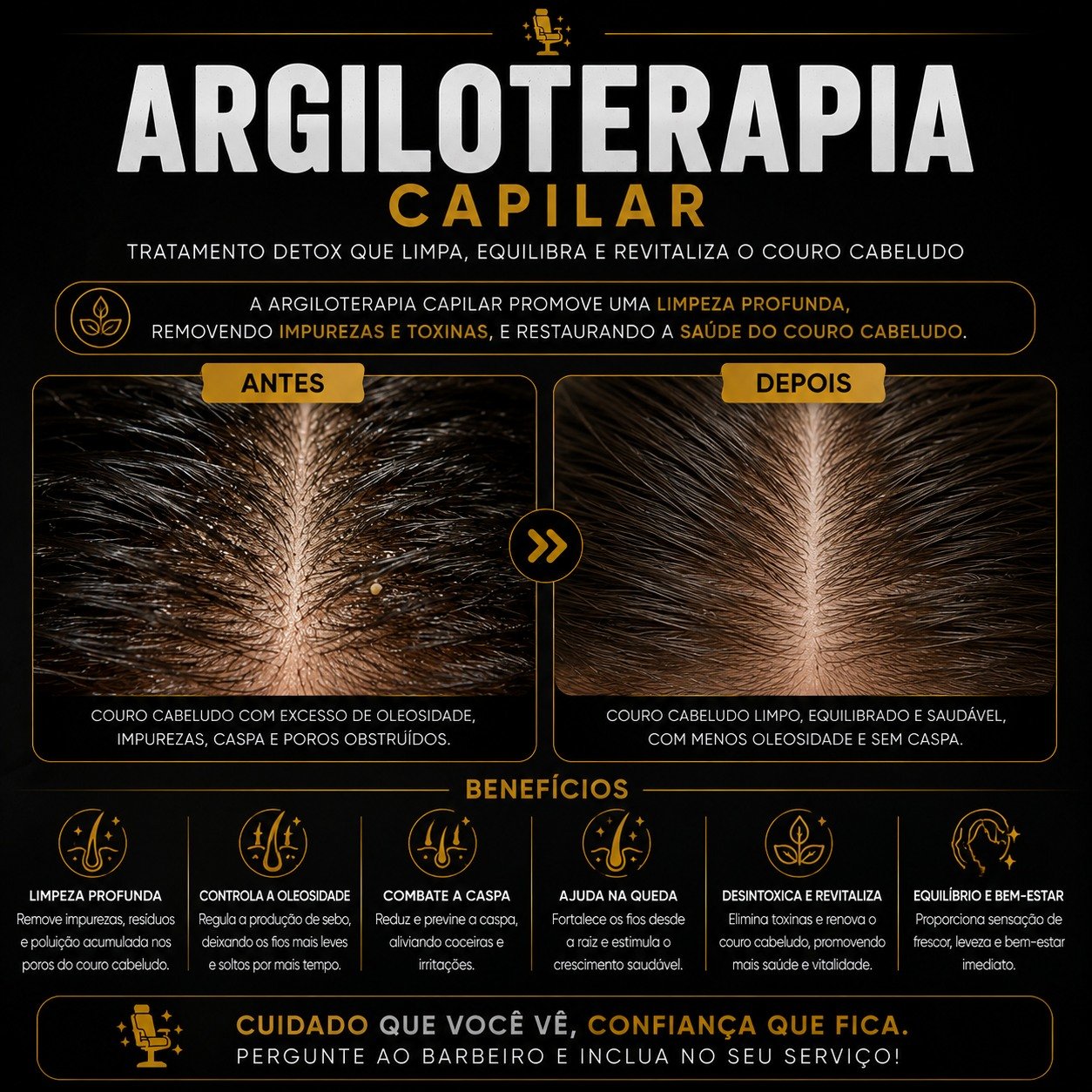 Argiloterapia Capilar